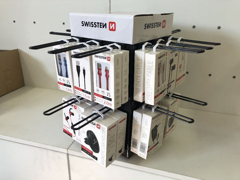 Swissten Paper Stand - 88801320 - 20 Hooks