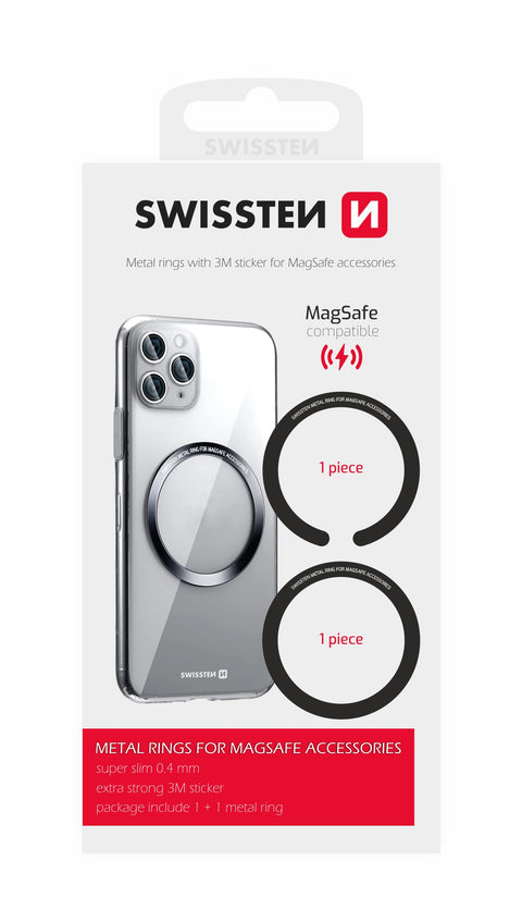 Swissten Metal Pads - 88801408 - For MagSafe Cases