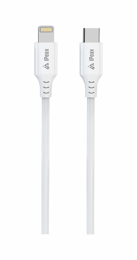 iPeax USB-C To Lightning Cable - 90010111 - 1 meter - White