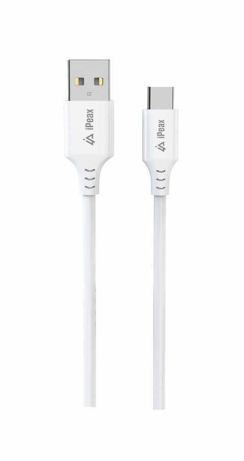 iPeax USB-C To USB-A Cable - 90010113 - 1 meter - White