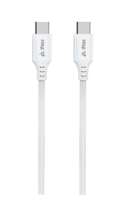 iPeax USB-C To USB-C Cable - 90010114 - 1.5 meter - White