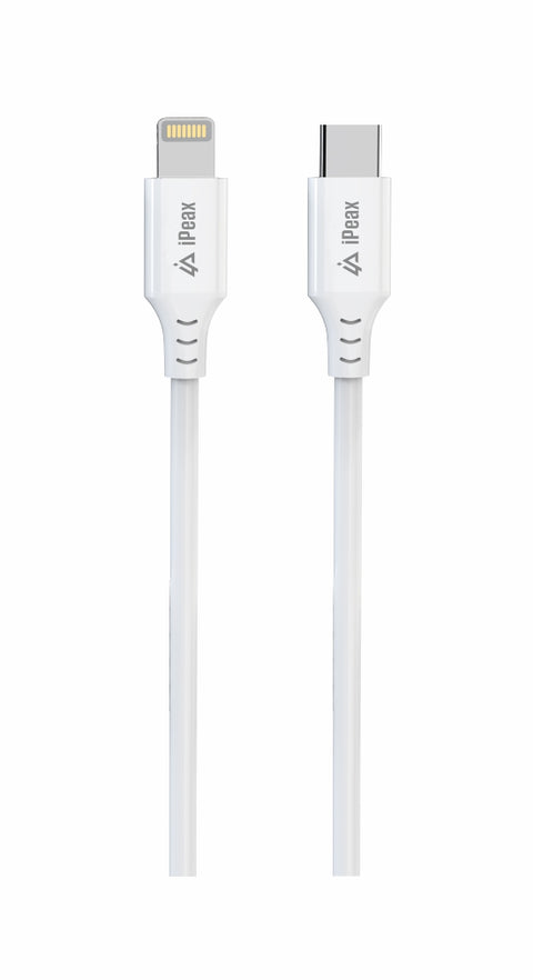iPeax USB-C To Lightning Cable - 90010115 - 1.5 meter - White