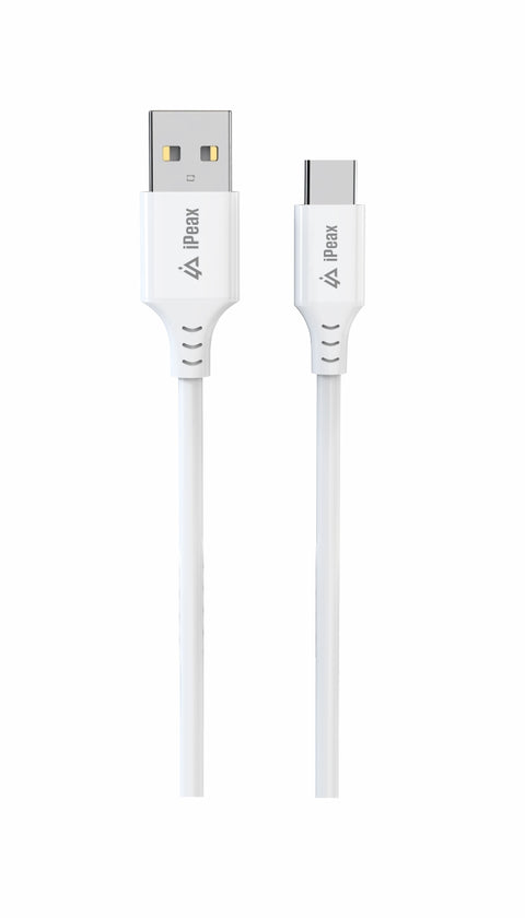 iPeax USB-C To USB-A Cable - 90010117 - 1.5 meter - White