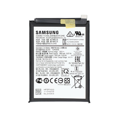 Samsung SM-A025F Galaxy A02s/SM-A037G Galaxy A03s/SM-A035G Galaxy A03/SM-A042F Galaxy A04e Battery - GH81-20119A/GH81-21239A/GH81-21636A/GH81-23162A - HQ-50S - 5000 mAh