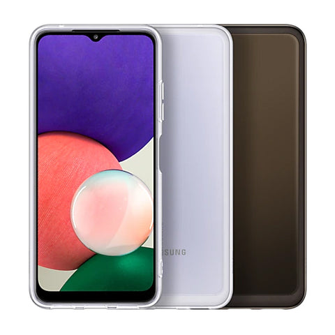 Samsung SM-A226B Galaxy A22 5G Soft Clear Cover - EF-QA226TBEGEU - Black