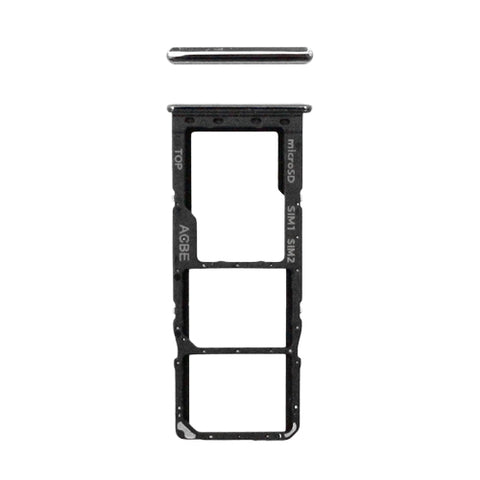 Samsung SM-A325F Galaxy A32 4G Simcard Holder + Memorycard Holder - GH98-46409A - Black