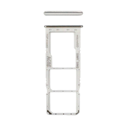 Samsung SM-A325F Galaxy A32 4G Simcard Holder + Memorycard Holder - GH98-46409B - White
