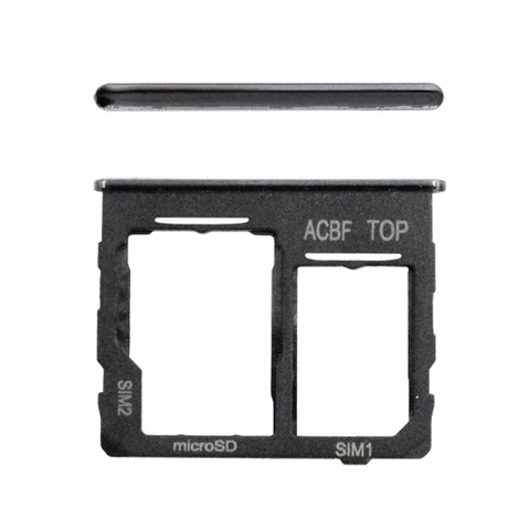 Samsung SM-A326B Galaxy A32 5G Simcard Holder + Memorycard Holder GH63-19393A - Black