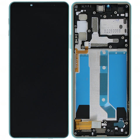 Sony Xperia 10 IV (XQ-CC54) LCD Display + Touchscreen + Frame - A5047175A - Green