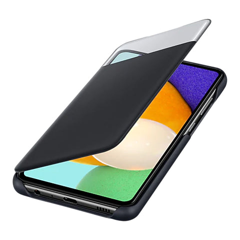 Samsung SM-A526B Galaxy A52 5G/SM-A525F Galaxy A52 4G S View Wallet Cover - EF-EA525PBEGEE - Black