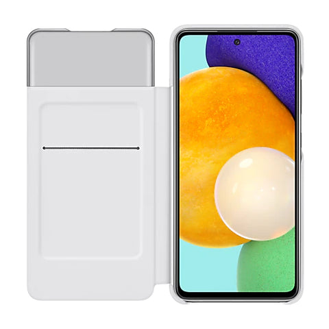 Samsung SM-A526B Galaxy A52 5G/SM-A525F Galaxy A52 S View Wallet Cover - EF-EA525PWEGEE - White