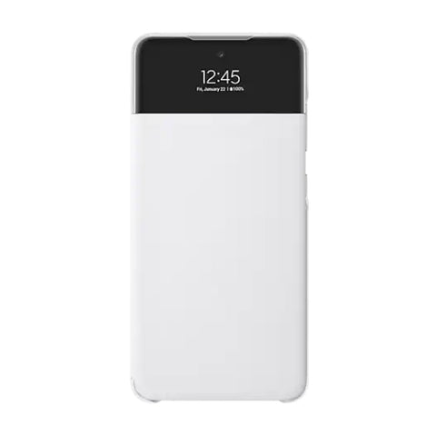 Samsung SM-A526B Galaxy A52 5G/SM-A525F Galaxy A52 S View Wallet Cover - EF-EA525PWEGEE - White