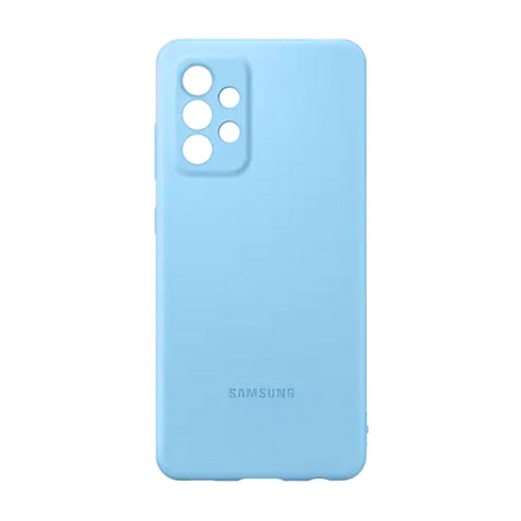 Samsung SM-A526B Galaxy A52 5G/SM-A525F Galaxy A52 4G Silicone Cover - EF-PA525TLEGWW - Blue