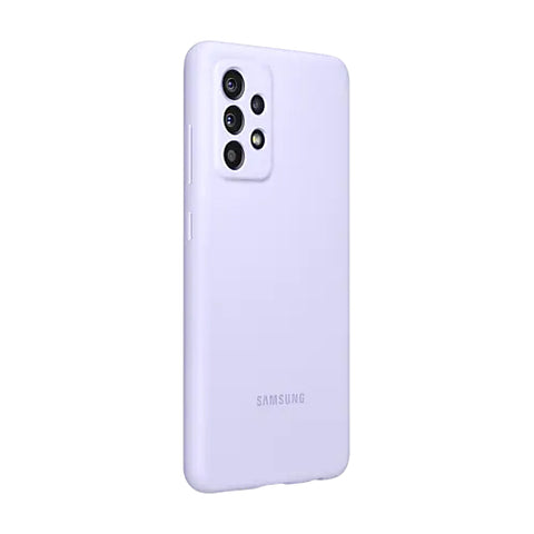 Samsung SM-A525F Galaxy A52 4G/SM-A526B Galaxy A52 5G Silicone Cover - EF-PA525TVEGWW - Violet