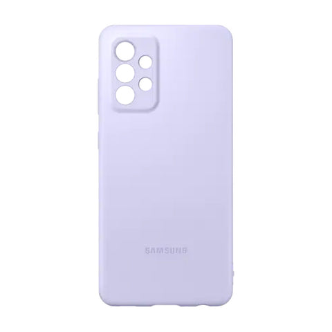 Samsung SM-A525F Galaxy A52 4G/SM-A526B Galaxy A52 5G Silicone Cover - EF-PA525TVEGWW - Violet