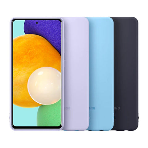 Samsung SM-A525F Galaxy A52 4G/SM-A526B Galaxy A52 5G Silicone Cover - EF-PA525TVEGWW - Violet