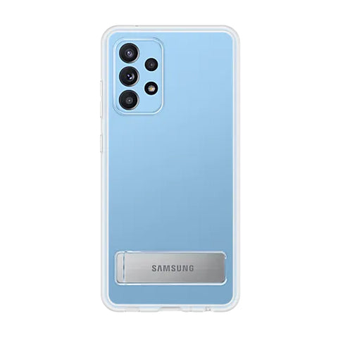 Samsung SM-A526B Galaxy A52 5G/SM-A525F Galaxy A52 4G Clear Standing Cover - EF-JA525CTEGWW - Transparant