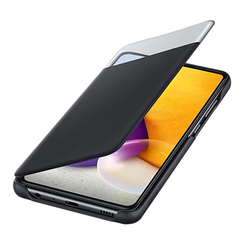 Samsung SM-A725F Galaxy A72 4G S View Wallet Cover - EF-EA725PBEGEE - Black