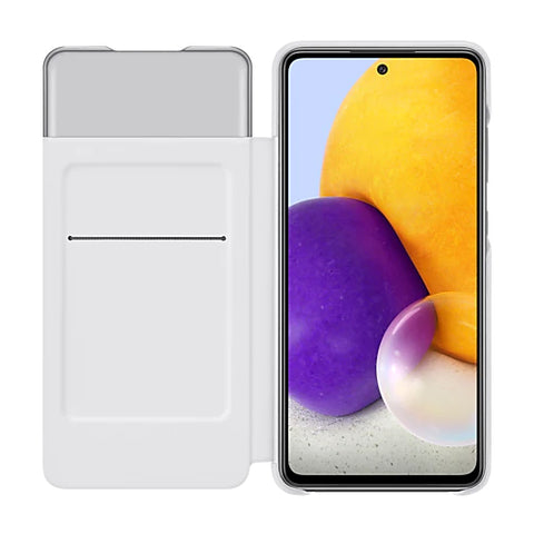 Samsung SM-A725F Galaxy A72 4G S View Wallet Cover - EF-EA725PWEGEE - White