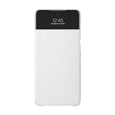 Samsung SM-A725F Galaxy A72 4G S View Wallet Cover - EF-EA725PWEGEE - White