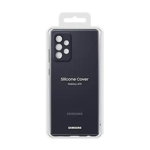 Samsung SM-A726B Galaxy A72 5G/SM-A725F Galaxy A72 4G Silicone Cover - EF-PA725TBEGWW - Black