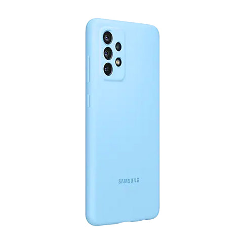 Samsung SM-A726B Galaxy A72 5G/SM-A725F Galaxy A72 4G Silicone Cover - EF-PA725TLEGWW - Blue