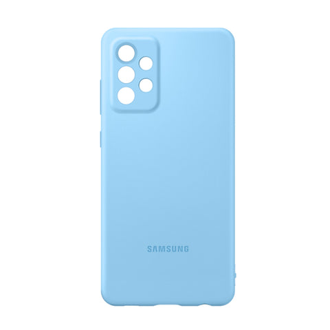 Samsung SM-A726B Galaxy A72 5G/SM-A725F Galaxy A72 4G Silicone Cover - EF-PA725TLEGWW - Blue