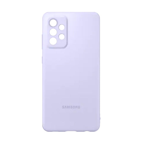 Samsung SM-A725F Galaxy A72 4G Silicone Cover - EF-PA725TVEGWW - Violet
