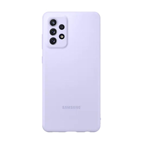 Samsung SM-A725F Galaxy A72 4G Silicone Cover - EF-PA725TVEGWW - Violet