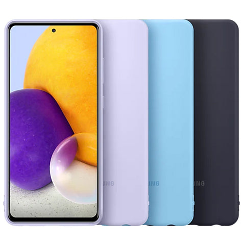 Samsung SM-A726B Galaxy A72 5G/SM-A725F Galaxy A72 4G Silicone Cover - EF-PA725TBEGWW - Black