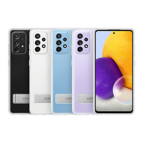 Samsung SM-A726B Galaxy A72 5G/SM-A725F Galaxy A72 4G Clear Standing Cover - EF-JA725CTEGWW - Transparant