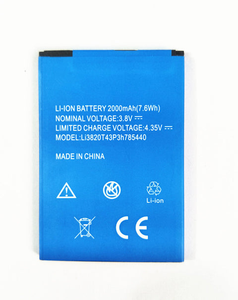 ZTE Blade L2 Battery Li3820T43P3h785440 - 2000 mAh