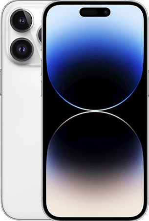 Apple iPhone 14 Pro - 128GB - Silver