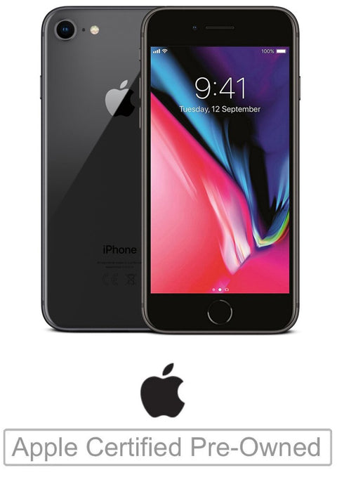 Apple iPhone 8 - CPO - 64GB - Space Gray
