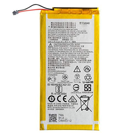 Motorola Moto X (4th gen) (XT1900) Battery 2800 mAh - HX40 - SNN5995A