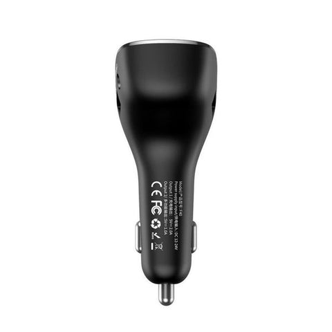 Baseus Bluetooth Stereo FM Transmitter - Streamer F40 - Black