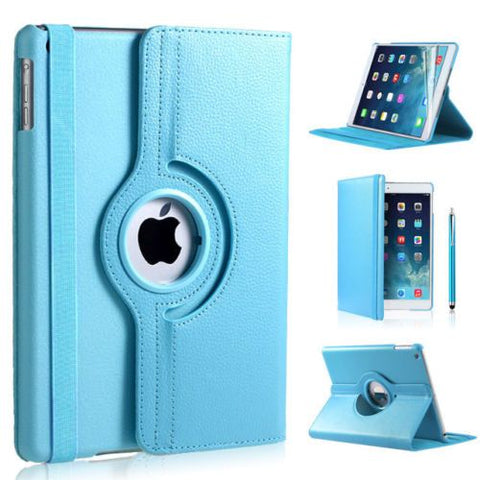 Apple iPad Air 2 - Book Case 360 Degrees - Blue