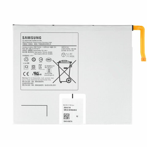 Samsung SM-T870 Galaxy Tab S7 (WiFi)/SM-T875 Galaxy Tab S7 (4G/LTE)/SM-X700 Galaxy Tab S8 (WiFi)/SM-X706 Galaxy Tab S8 (5G) Battery - EB-BT875ABY - 8000 mAh