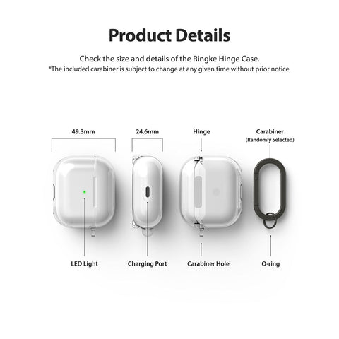 Ringke AirPods 3 Case Hinge - Clear