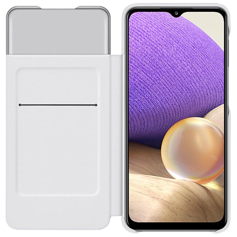 Samsung SM-A325F Galaxy A32 4G S View Wallet Cover - EF-EA325PWEGEE - White