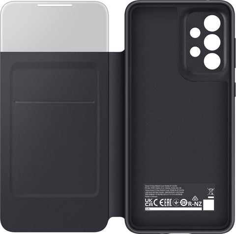 Samsung SM-A336B Galaxy A33 5G S View Wallet Cover - EF-EA336PBEGEE - Black