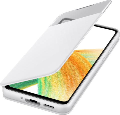 Samsung SM-A336B Galaxy A33 5G S View Wallet Cover - EF-EA336PWEGEE - White