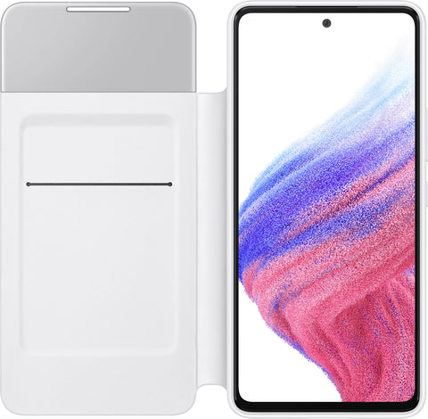 Samsung SM-A536B Galaxy A53 5G S View Wallet Cover - EF-EA536PWEGEE - White