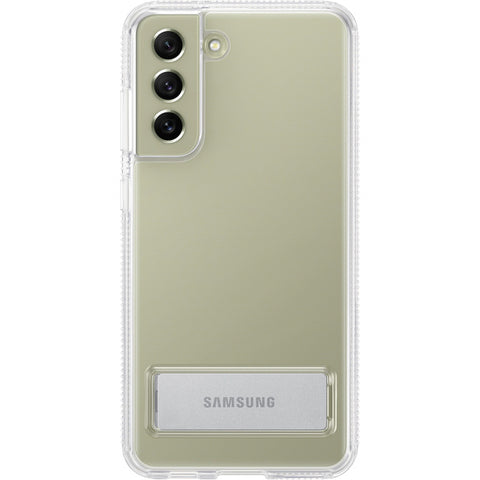 Samsung SM-G990B Galaxy S21 Fan Edition Clear Standing Cover - EF-JG990CTEGWW - Transparant
