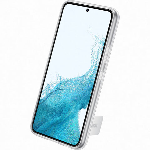 Samsung SM-S901B Galaxy S22 Clear Standing Cover - EF-JS901CTEGWW - Transparant