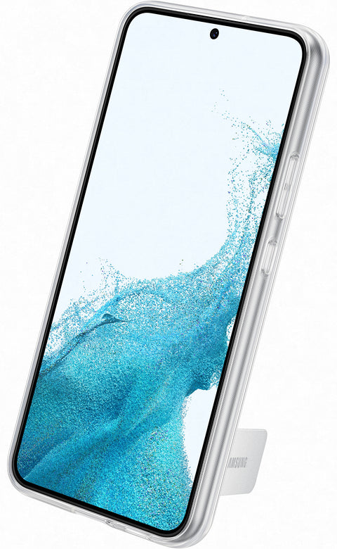 Samsung SM-S906B Galaxy S22 Plus Clear Standing Cover - EF-JS906CTEGWW - Transparant