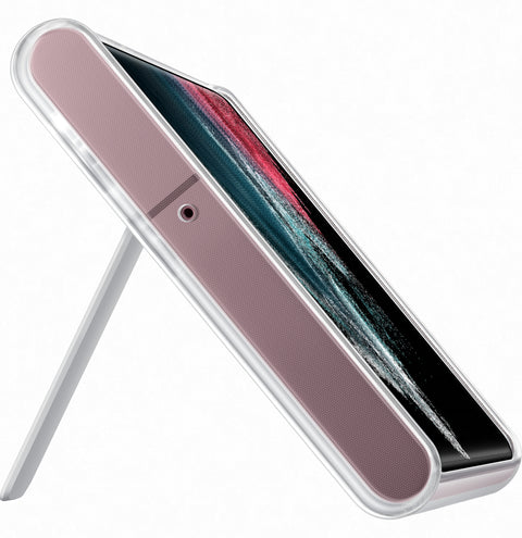 Samsung SM-S908B Galaxy S22 Ultra Clear Standing Cover - EF-JS908CTEGWW - Transparant
