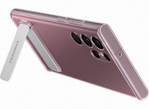 Samsung SM-S908B Galaxy S22 Ultra Clear Standing Cover - EF-JS908CTEGWW - Transparant