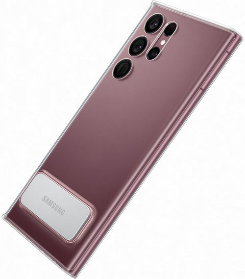 Samsung SM-S908B Galaxy S22 Ultra Clear Standing Cover - EF-JS908CTEGWW - Transparant