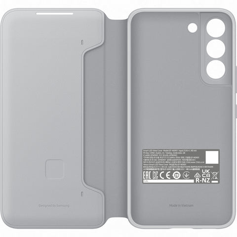 Samsung SM-S901B Galaxy S22 LED View Cover - EF-NS901PJEGEE - Grey